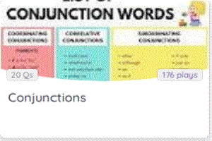 conjunctions, ingilizcede bağlaçlar